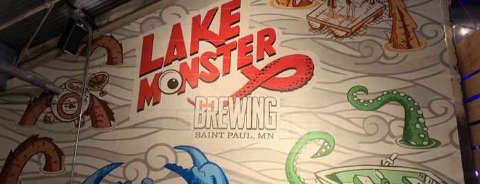 Lake Monster Brewing is one of Minneapolist.