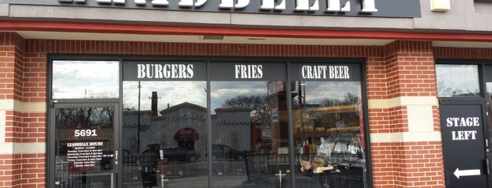 LeadBelly Burgers is one of สถานที่ที่บันทึกไว้ของ david.