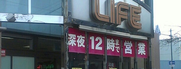 ライフ 市岡店 is one of ライフコーポレーション.