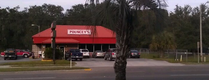 Pouncey's Resturaunt is one of สถานที่ที่บันทึกไว้ของ Jason.