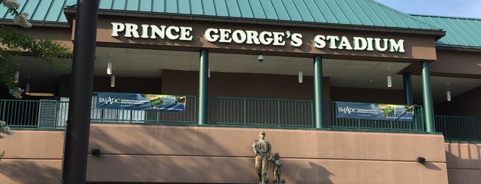 Prince George's Stadium is one of Stadiums visited.