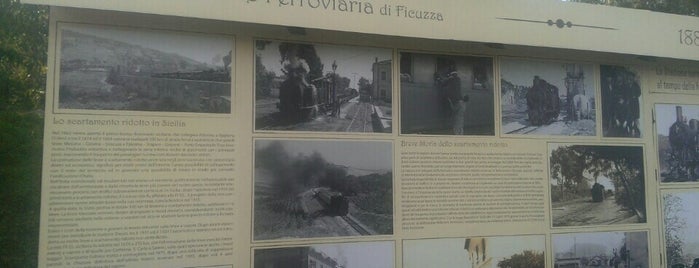 Antica Stazione Ferroviaria di Ficuzza is one of Tempat yang Disukai Silvia.