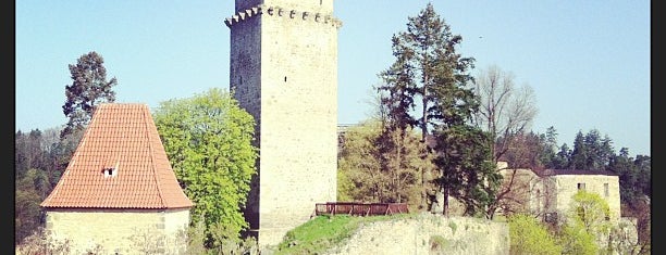 Hrad Zvíkov is one of Lieux qui ont plu à Radoslav.