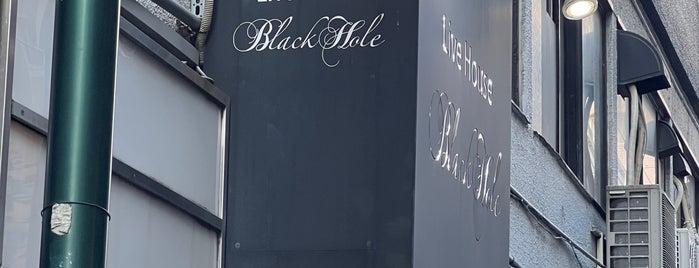 Black Hole is one of ♪ live music club.