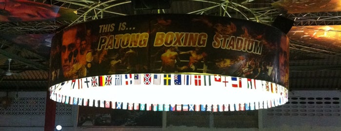 Patong Boxing Stadium is one of Lieux qui ont plu à K G.