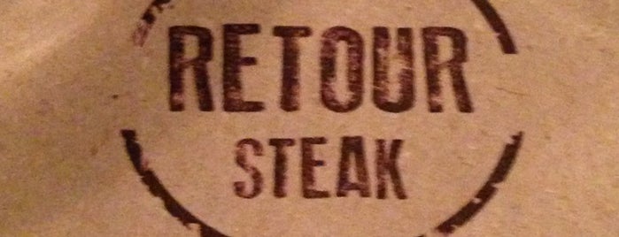 Retour Steak is one of Fødselsdags selskab.