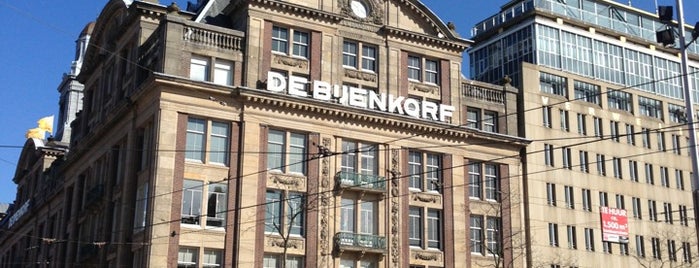De Bijenkorf is one of I amsterdam.