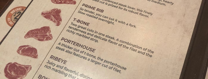 LongHorn Steakhouse is one of Places I Went To.