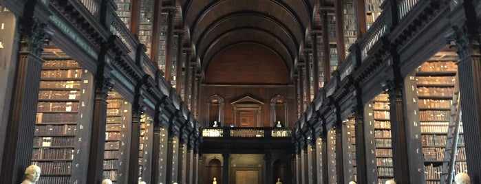 Trinity College Old Library & The Book of Kells Exhibition is one of Visiting Dublin.