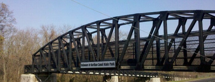 Delaware & Raritan Canal State Park Bridge is one of Posti salvati di Kimmie.
