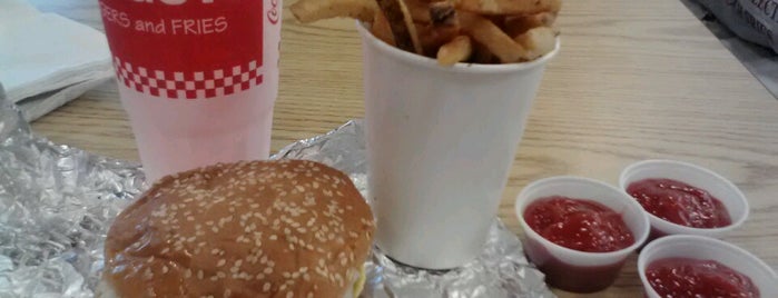 Five Guys is one of Efren’s Liked Places.