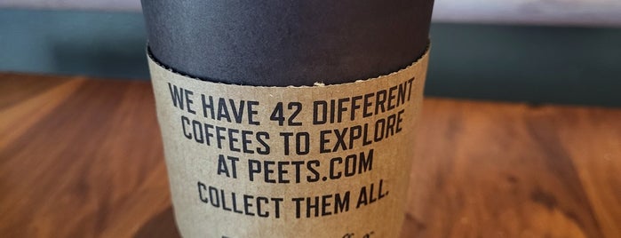 Peet's Coffee & Tea is one of Caffeine and Wifi.
