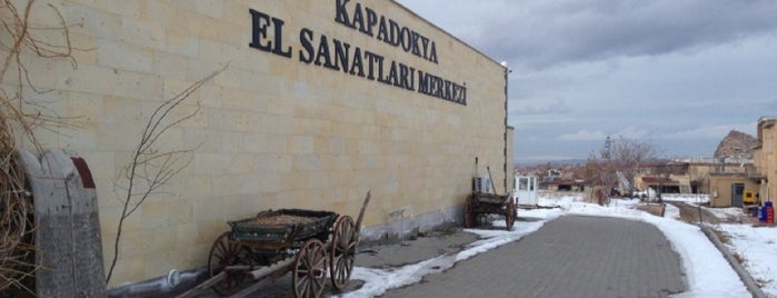 Kapadokya El Sanatlari Merkezi is one of Tempat yang Disukai Mutasem.