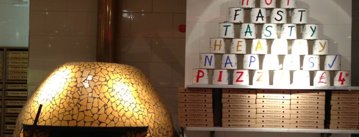 Franco Manca is one of A pizza the action!.