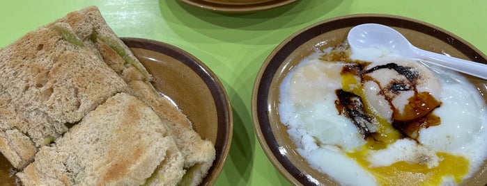 Ah Seng (Hai Nam) Coffee is one of Old-School Kaya Toast & Eggs.