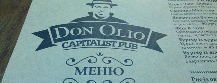 Don Olio Capitalist Pub is one of Posti che sono piaciuti a Aleksandra.