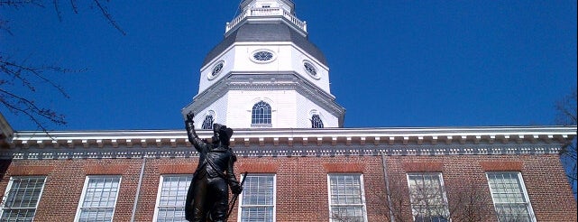Maryland State House is one of Maryland - The Old Line State.