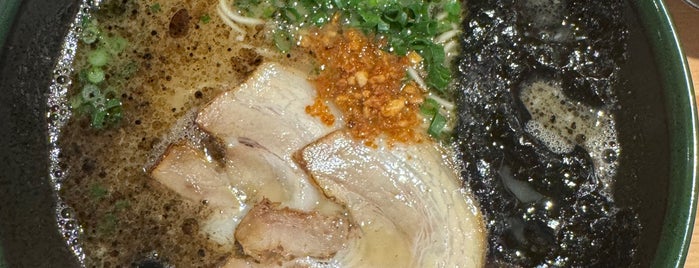 豚骨と担々 ラーメン舜 is one of 福岡未訪ラーメン.