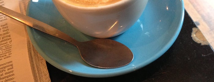 Flat White is one of FIFTY BEST: Independent coffee shops.