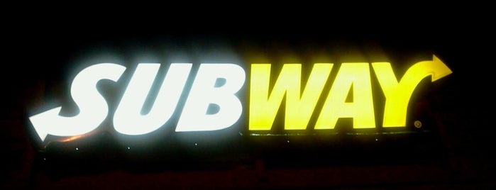 Subway is one of Favs.