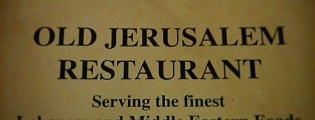 Old Jerusalem is one of Chi - Restaurants 3.