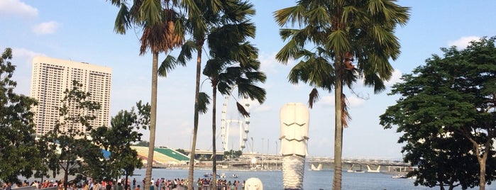 The Merlion is one of Singapore.