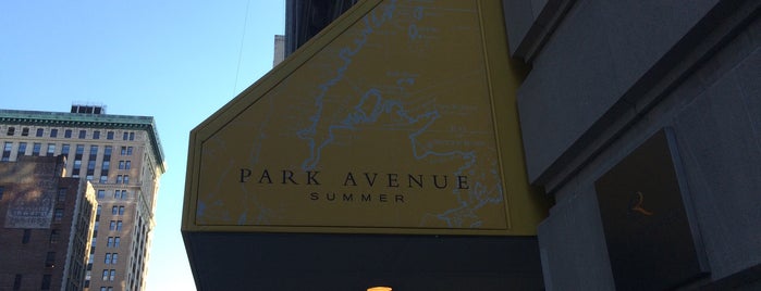 Park Avenue Autumn/Winter/Spring/Summer is one of New To Me NYC.