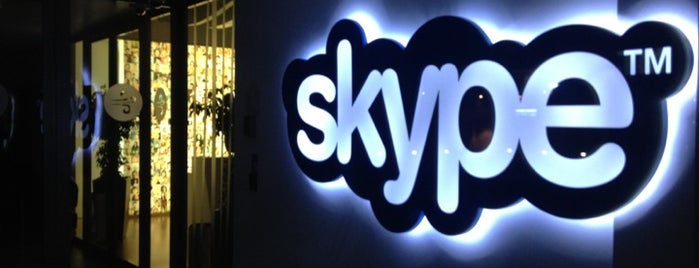 Skype is one of Coolest office-spaces to work.