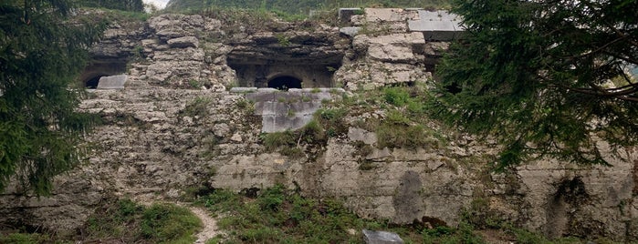 WW1 Fort Hermann is one of Slovenia.