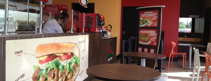 Quiznos Sub is one of Lanche depois do Culto!.