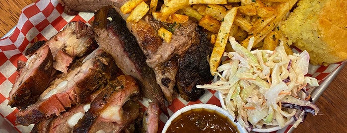 Memphis Blues Barbeque House is one of Essential Vancouver Eats.