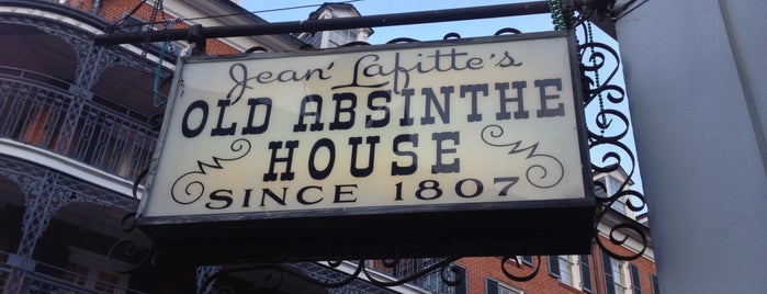 The Old Absinthe House is one of New Orleans.