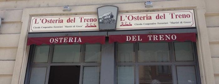 Osteria del Treno is one of GAY GUIDE MILAN 2023.