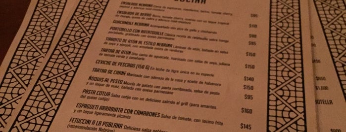 Nebrina Gin & Cocina is one of Cancun.