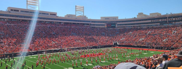 Boone Pickens Stadium is one of Stadiums.