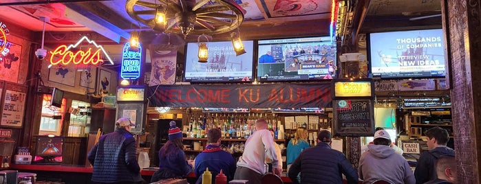 Wagon Wheel Cafe is one of Rock Chalk.