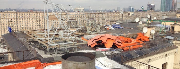 Крыша Аэрофлот (Вокруг Света) is one of Крыши Москвы/Moscow roofs.