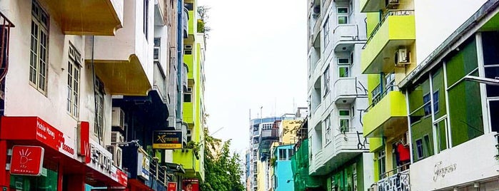 Majeedhee Magu is one of Male'.