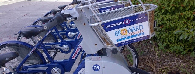 B-cycle Station - 540 Building is one of Broward B-cycle Stations.