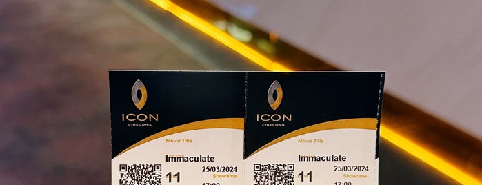ICON CINECONIC is one of Vee'nin Beğendiği Mekanlar.