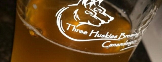 Three Huskies Brewery is one of Finger Lakes Breweries.