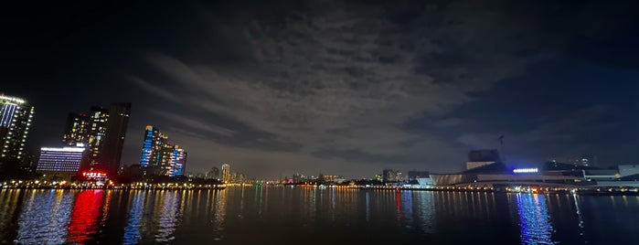 珠江 Pearl River is one of Lugares favoritos de ᴡ.
