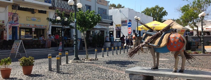 Fira Square is one of Where to go in Santorini.