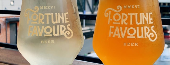 Fortune Favours is one of Wellington Breweries.
