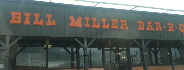 Bill Miller Bar-B-Q is one of San Antonio.