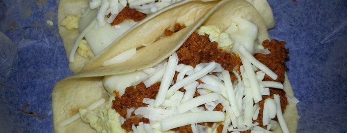 Tacodeli is one of 14 Best Breakfast Taco joints (365 Things Austin).