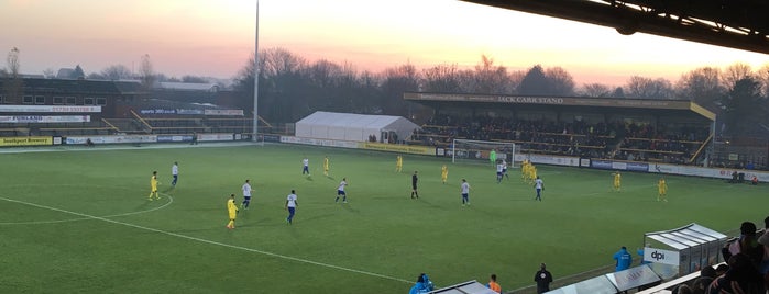 Southport FC is one of Football grounds i have been to.