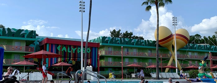 Calypso Pool is one of Animal Kingdom Resort Area.