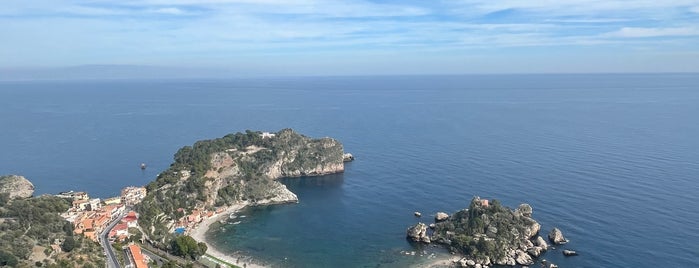 Belvedere (panoramic view) is one of Taormina.