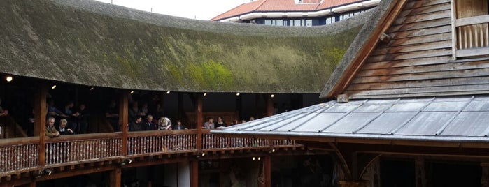 Shakespeare's Globe Theatre is one of London.